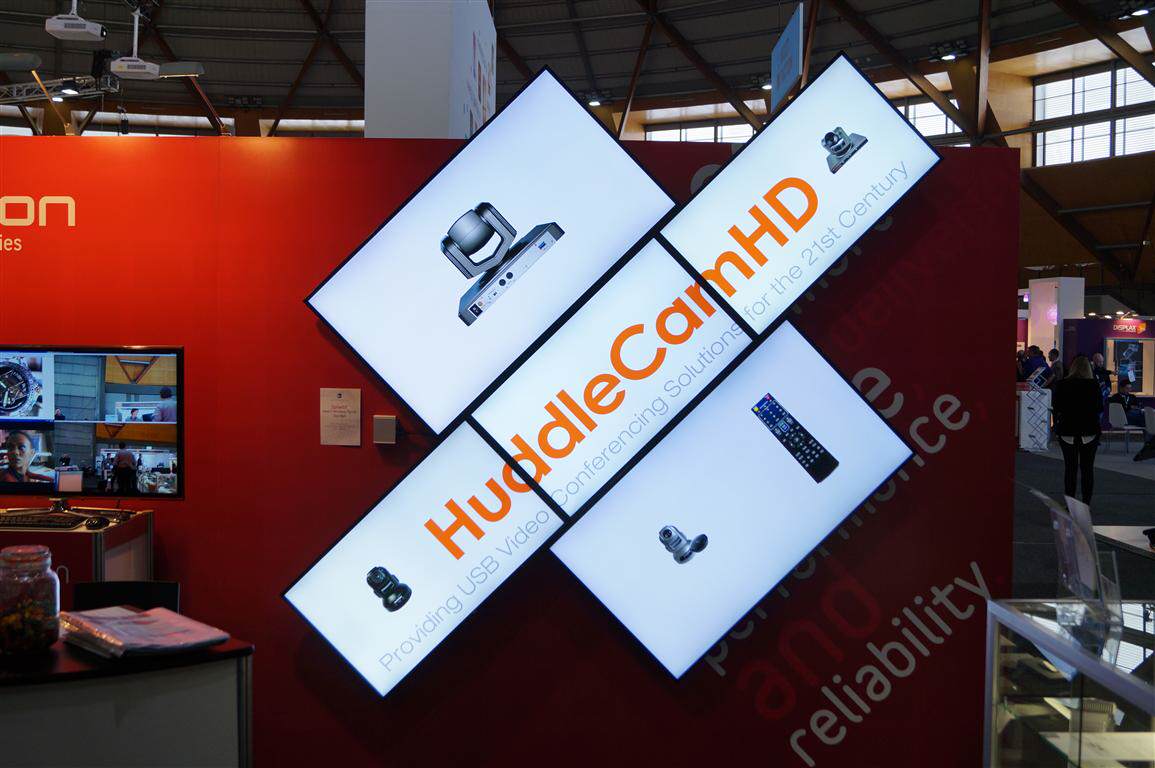 HuddleCamHD Camera Display