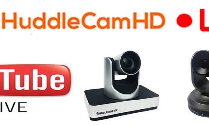 HuddleCamHD-Live streaming with youtube live
