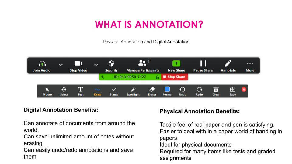 touch screen annotation software