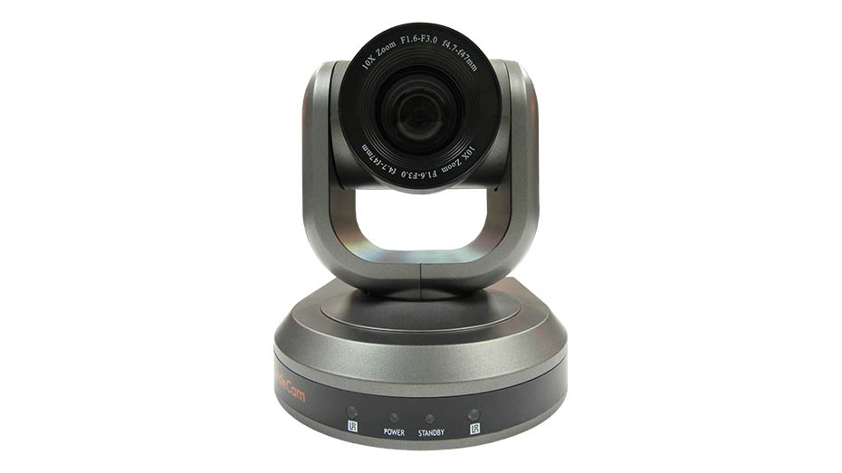 10x G3 Webcam grey front